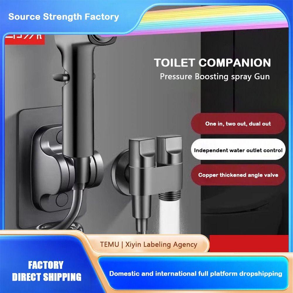 Luxury Design Flush Spray Easy To Install Bidet Nozzle Bathroom Flush Bathroom Cleaning