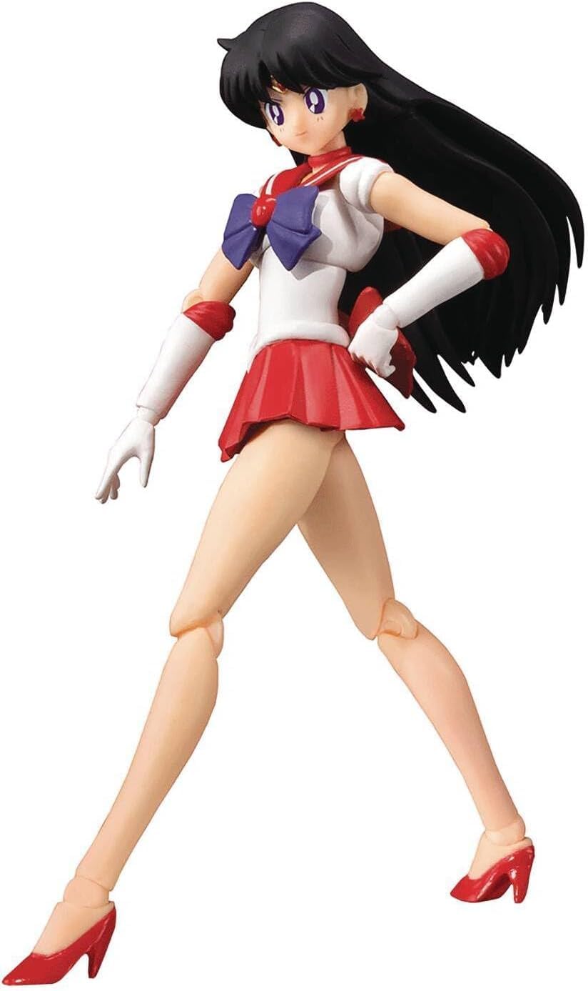 

TAMASHII NATIONS S.H.Figuarts Pretty Guardian Sailor Moon Sailor Mars -Animation Color Edition- Approx. 140mm ABS & PVC Painted Movable Figure
