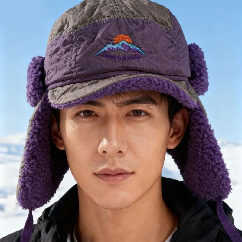 Ushanka Hat Trapper Hat Stylish Cap for Outdoor Thicken Hat Ushanka Hat Cold Weather Insulated Outdoor for Skiing