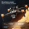 V188 Drone with Dual Lens WIFI Professional Aerial 6k Camera RGB Gradient Light Searchlight Light Flow Brushless Folding Drone