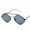 XaYbZc Polygonal Sunglasses Female Male Clear Color Summer Accessories Driving Sun Eyewear UV Protection 400 Protection Eyewear