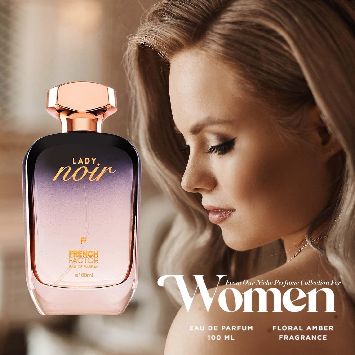 

French Factor Lady Noir Духи стойкие 100 мл для женщин