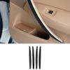 4Pcs Carbon Fiber Interior Door Pull Cover Trim For BMW X3 E83 2004-2010