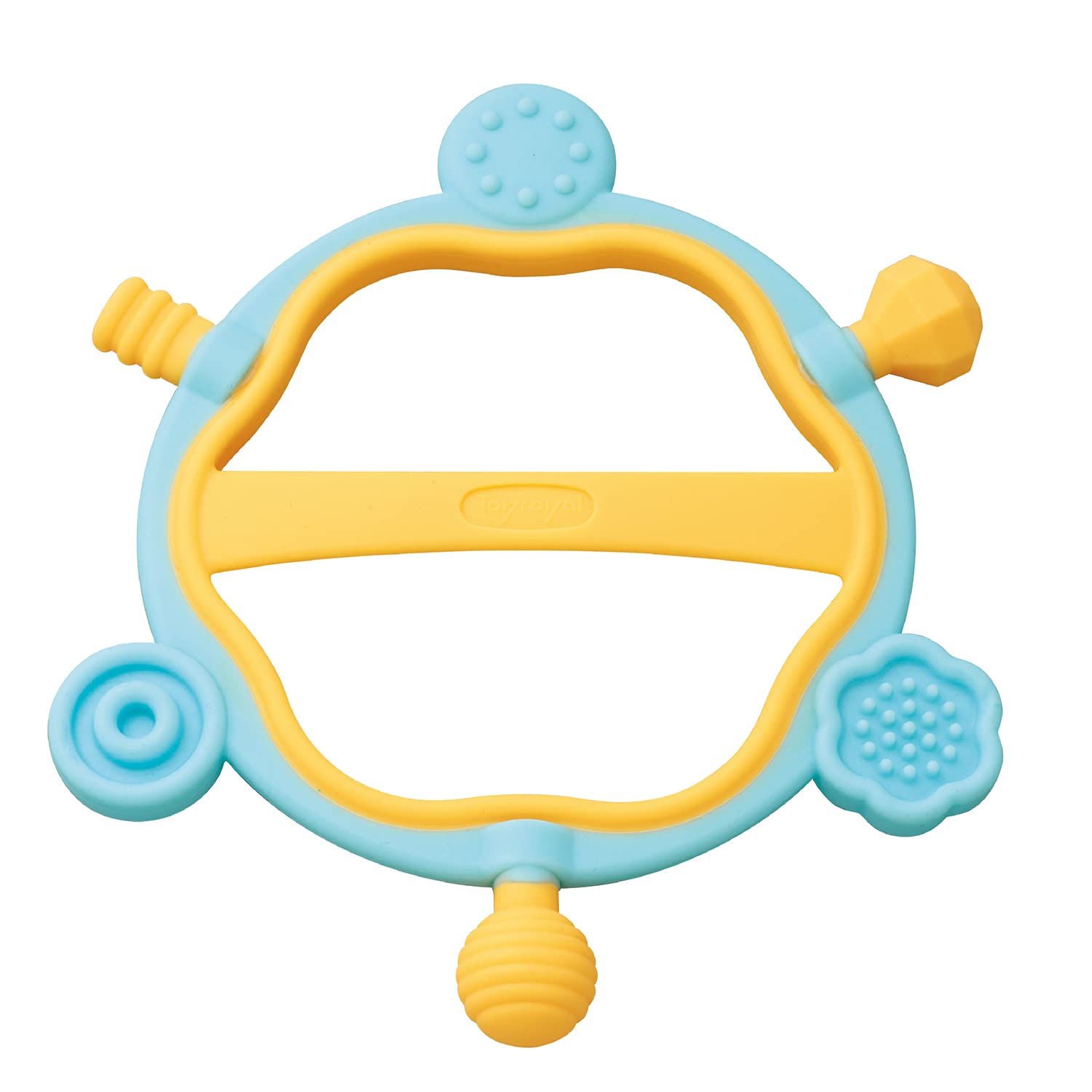 

Игрушка Royal Мягкое кольцо грызунок Бесшумный для младенцев (Моющийся/Прорезывание зубов) Чистый, прочный, (Удобный захват/мягкий)