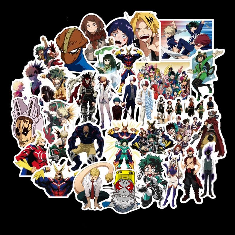 50pcsset No Boku Pvc Adhesive Stickers For Laptop Car Luggage