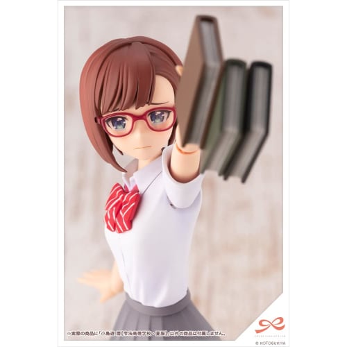 Kotobukiya (KOTOBUKIYA) Sousai Shojo Teien Takanashi Reiwa [Reiho High School, Summer Uniform] 1/10 Scale Plastic Model Kit, Approximately 153mm Tall,