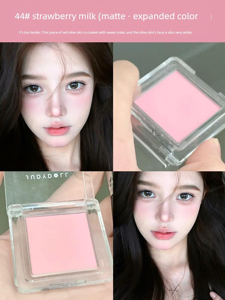 JudydoLL Monochrome Blush 06 Chin Purple Chin Blue 35 Sun Red Expansion Color Shrink 43 Milk Tea Nude Makeup Juduo Nature
