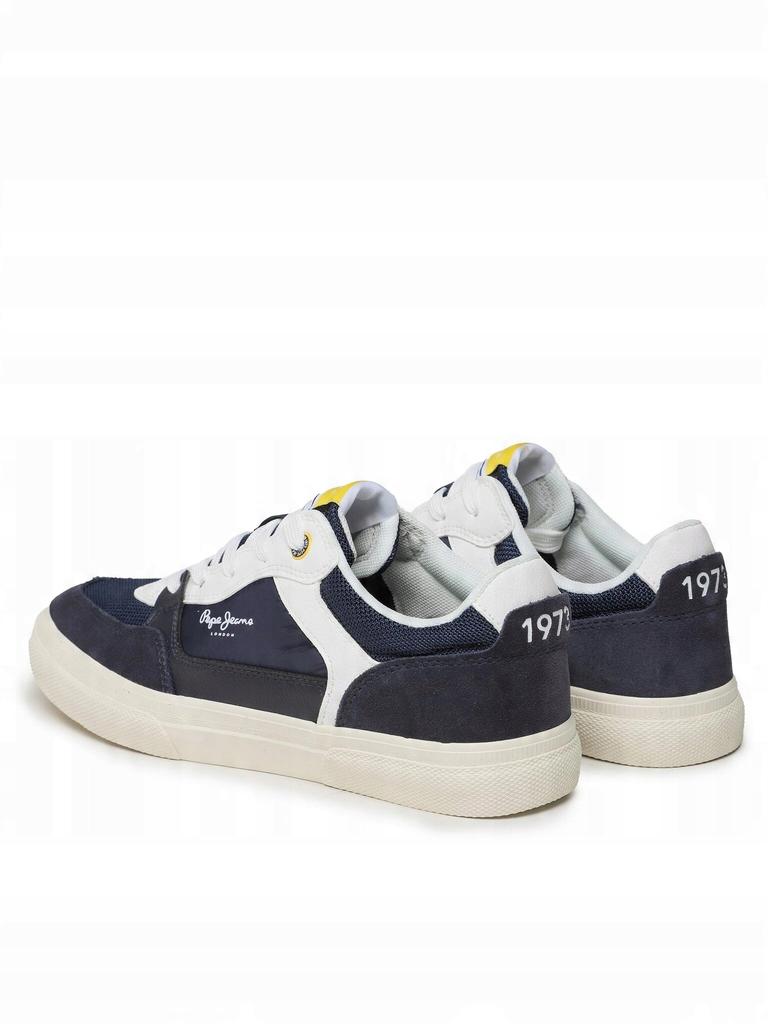 Pepe Jeans Męskie Buty Granatowe Sportowe Ze Skórą 45 Awe