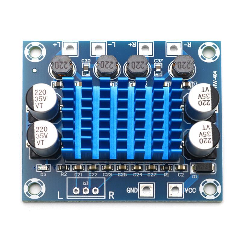 XH-A232 HD Digital Audio Amplifier Board, MP3 Module, 12V/24V, Dual Channel, 30W