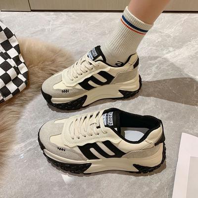 Casual Shoes Women's New Summer Ins Trendy Versatile Platform Women's Shoes Mesh Breathable Student Sports Shoes