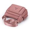 Leichte Nylon-Crossbody-Tasche mit mehreren Reißverschlussfächern, verstellbarer breiter Riemen, lässige Umhängetasche für Damen für den täglichen Gebrauch