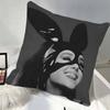 AArianas Singer GGrande Pillow Case Square Pillow Bedroom Sofa Leisure Comfort Cushion Car Home Decoration