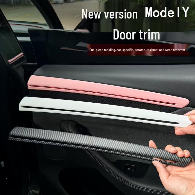ModelY Facelift Interior Door Side Trim Modification 