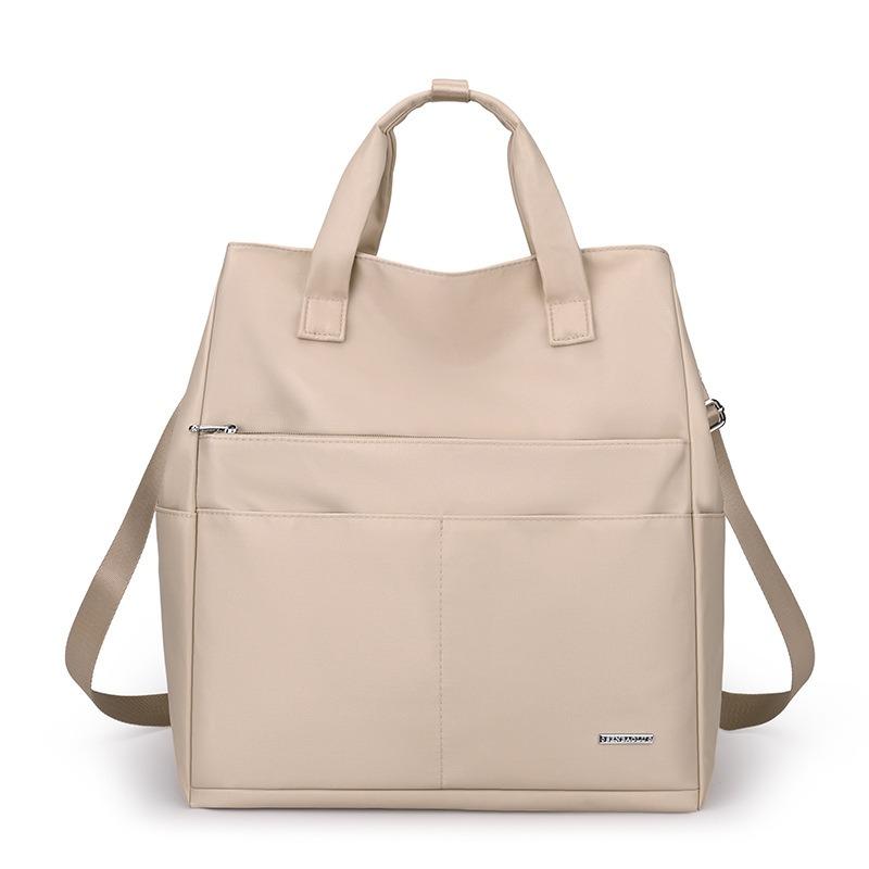 Large capacity bag New school bag Nylon canvas bag Backpack Class commuter bag Computer portable backpack