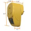 RV Surge Protector LED Indicator Light 30 Amp Male To 30 Amp Female Connection Adapter Circuit Analyzer for RV Camper Trailer
