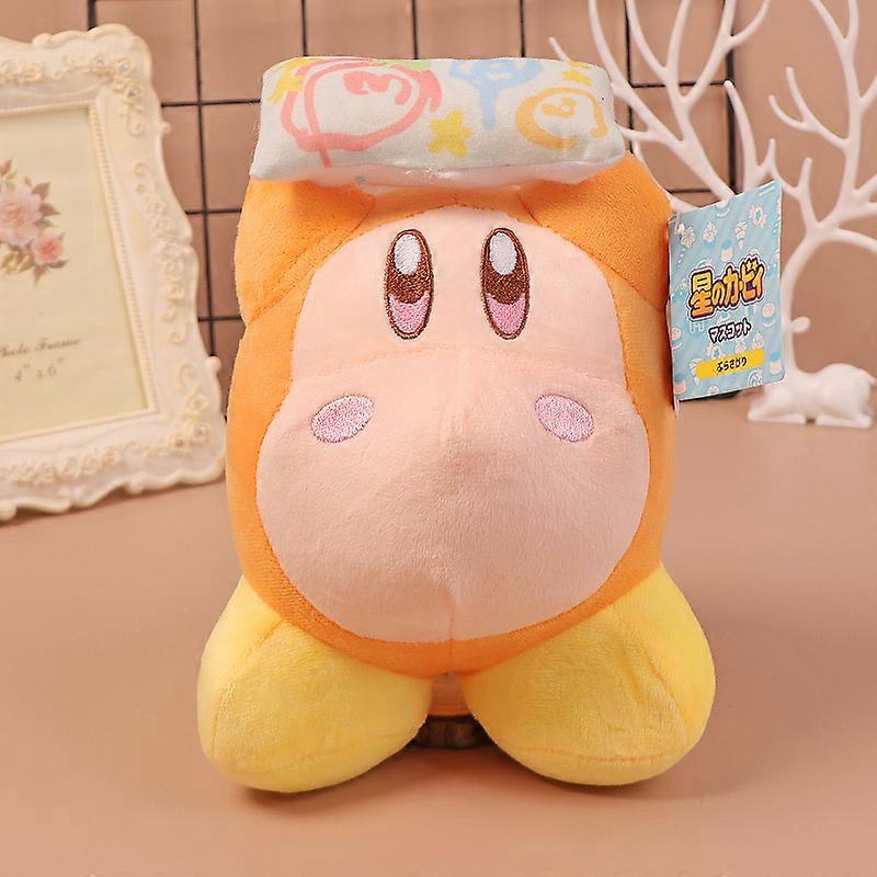 Anime Kirby Plush Toy Kawaii Cute Pink Cartoon Soft Stuffed Animal Doll Fluffy Pillow Home Decor Birthday Gift for Kids