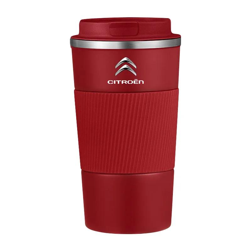 Car Accessories Stainless Steel Coffee Thermos Bottle Thermal Mug for Citroen C4L DS5 DS5LS C1 C2 C3 C4 C5 C6 C8 Accessories DS6