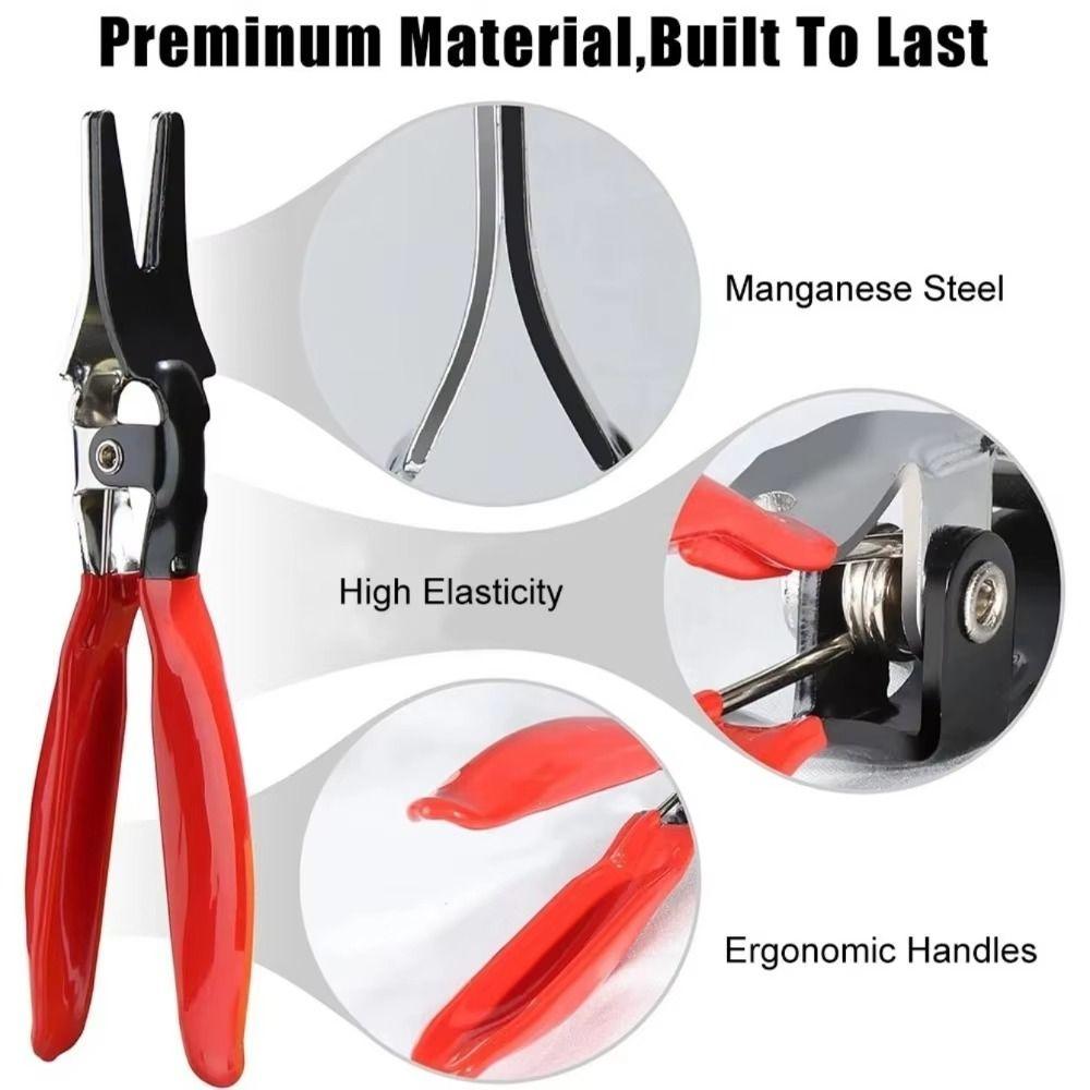 Angled Design Oil Hose Pipe Tool Buckle Removal Hose Separating Pliers  Vacuum Lines