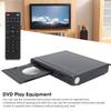 Home DVD Player, Durable DVD Player, Easy-to-use for Office Use, Black
