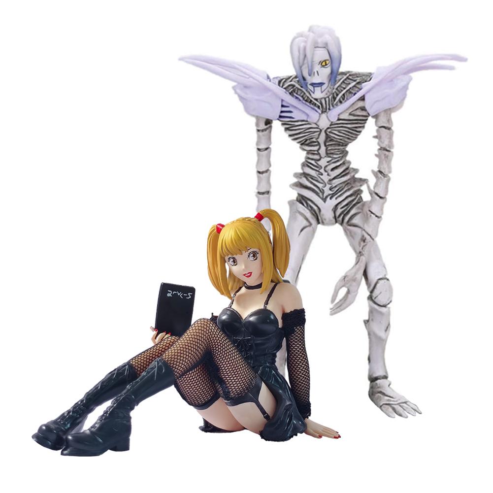 Anime Light Yagami Figure Ryuk Ryuuku Rem Figurine Statue Toys MisaMisa Action Figure Model Dolls Misa Amane Toy Halloween GiftS