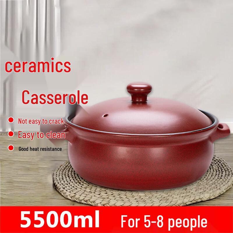 

HuaMeiGuan High-Temperature Ceramic Soup & Stew Pot
