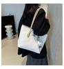 Autumn 2024 Fashionable Embossed Korean Style Shoulder Tote Bag