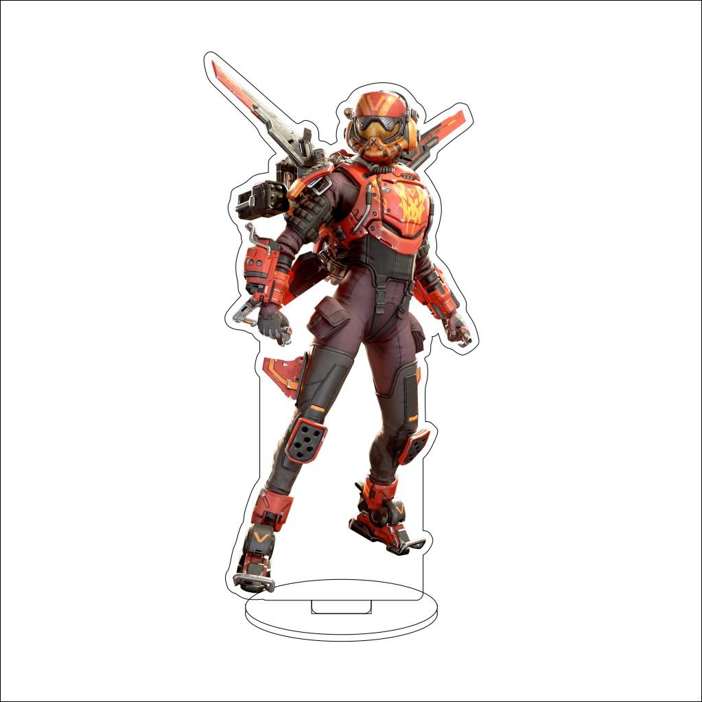 16CM Anime Apex legends Cosplay Ornaments  Vantage/Kairi Imahara  Figure Stand Halloween Gifts