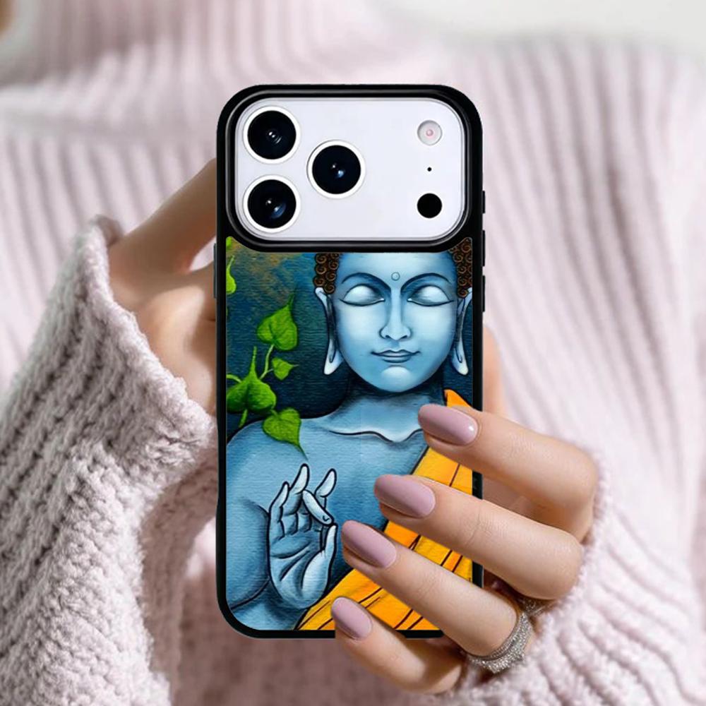 Buddha Handyhülle Für Apple iPhone 17 Air 16E 15 14 Plus 13 12 11 Pro Max Mini Funda Cover