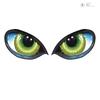 Reflective Material Eye Car Stickers, Rearview Mirror 3D Scratch Cover, Body Decoration Stickers