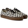 Vans Authentic Checkerboard - Black Gum Unisex Sneakers White VN0004MKIBB