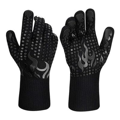 Muqingqing Hochtemperatur-Rutschfeste Handschuhe