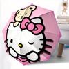1pc Hello Kitty Automatic Cute Umbrella 8-Bone Design Compact Gear for Outdoor Travel, Perfect Gift for Friends or Family Yy280828110