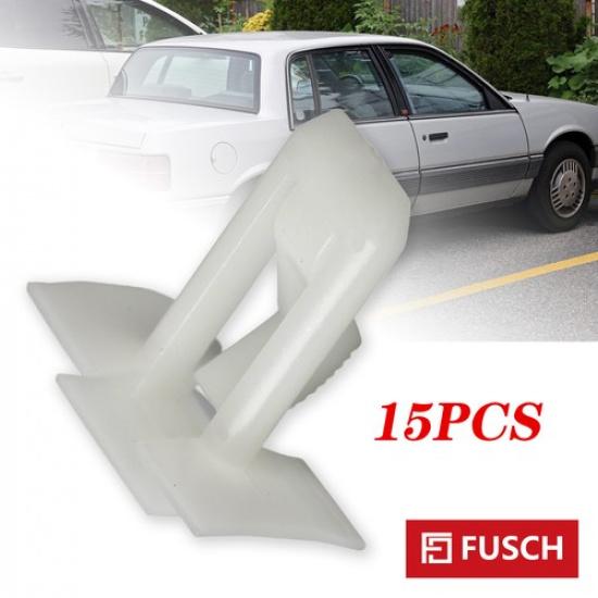 Front Headliner Garnish Moulding Clip Set Of 15 For Oldsmobile Cutlass 20462090