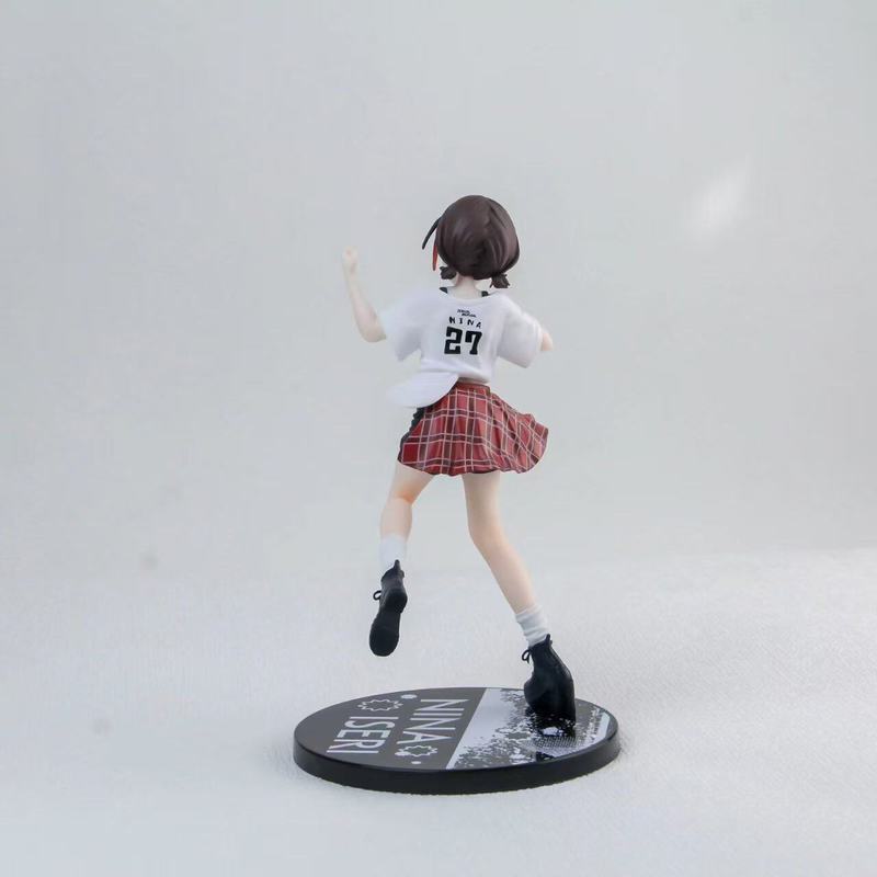 8Cm Girls Band Cry Nina Iseri Anime Figurine Detailed Character Statue Desktop Pc Case Ornament Premium Collectible Gift