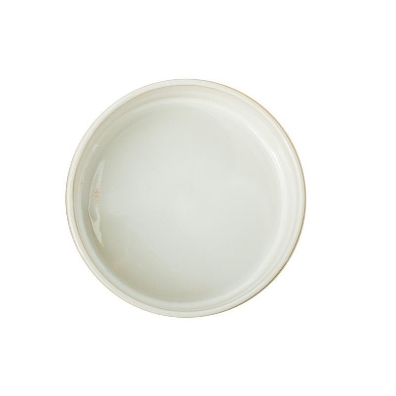 

Japanese-style Ceramic Pet Bowl Set for Cats and Small To Medium Dogs - Slow Feeder, Anti-gulp, and Spill-proof Pet Supplies Medium 15.8x5cm