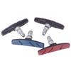 1Pair Bike Brake Pads V-Brake Rubber Road Bike Brake Holder Pads Shoes Blocks Rim Brake Anti-Resistance Cycling Accessories