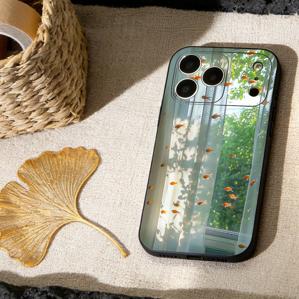 Fresh Natural Green Scenery Phone Case Silicone Soft For IPhone 17 16 15 14 13 12 11 X XR Plus Pro Max Plus