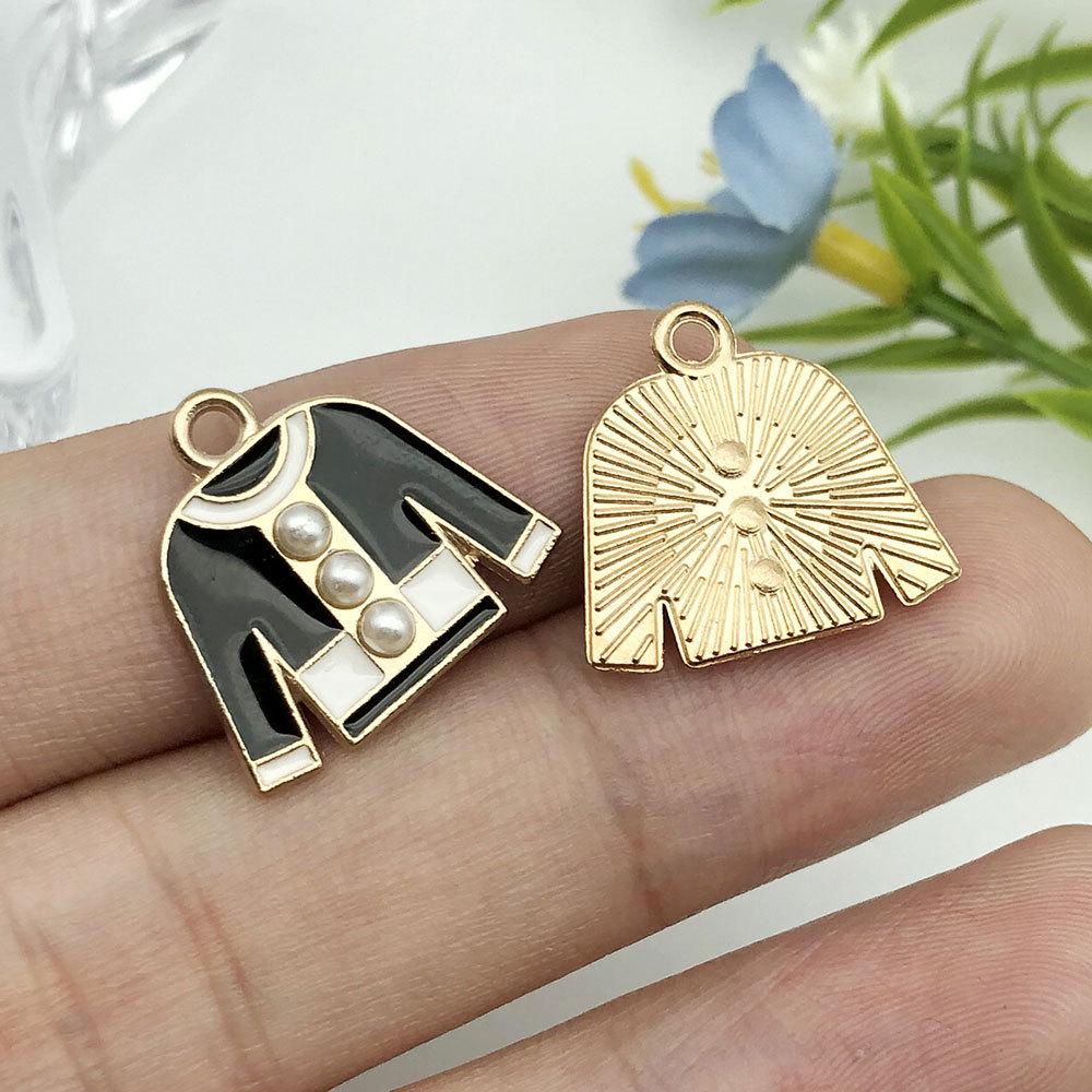 Five-Pointed Star Rhinestone Pearl Resin Hairpin DIY Accessory