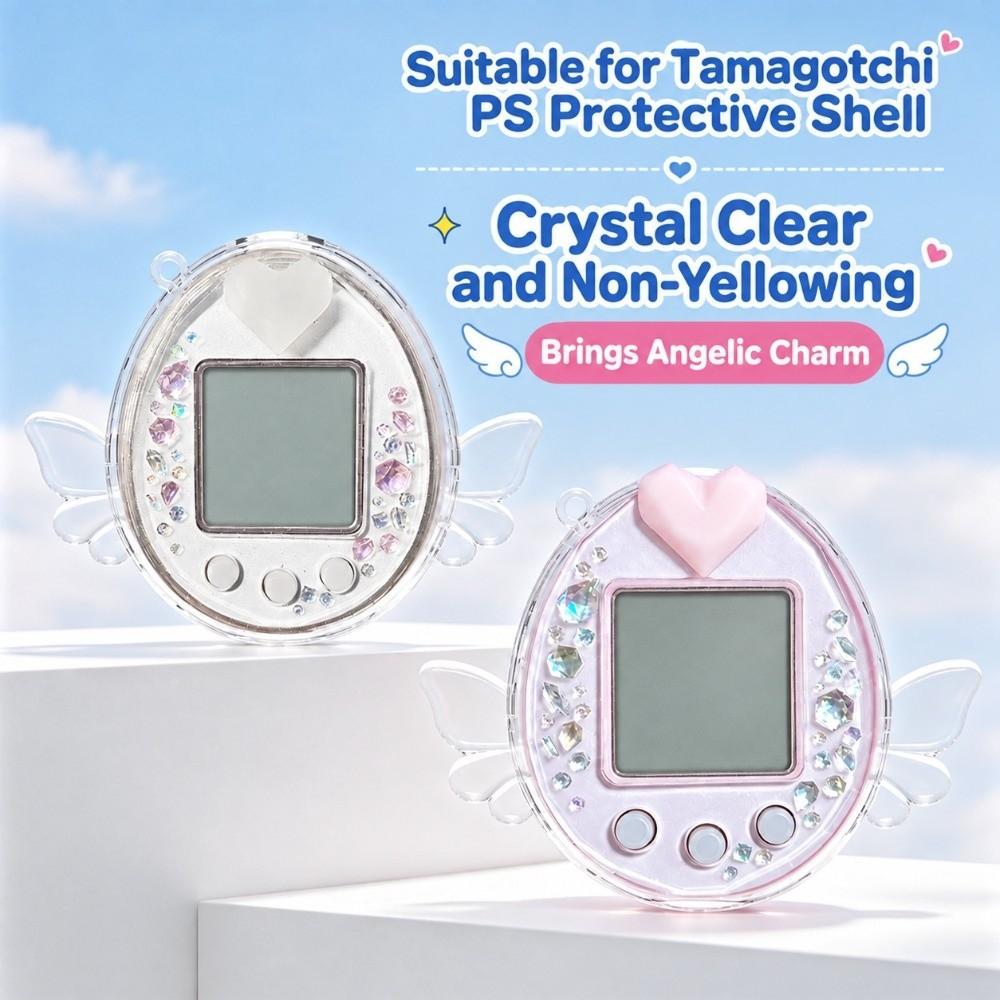 Clear Hard Shell Protector PC Protective Case for Tamagotchi PS Electronic Pet Game Accessories
