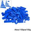 DIY Creative Thin Building Blocks Figures Bulk Sets City Classic Smooth Thick Construction Bricks Assembly Educational Kid Toys