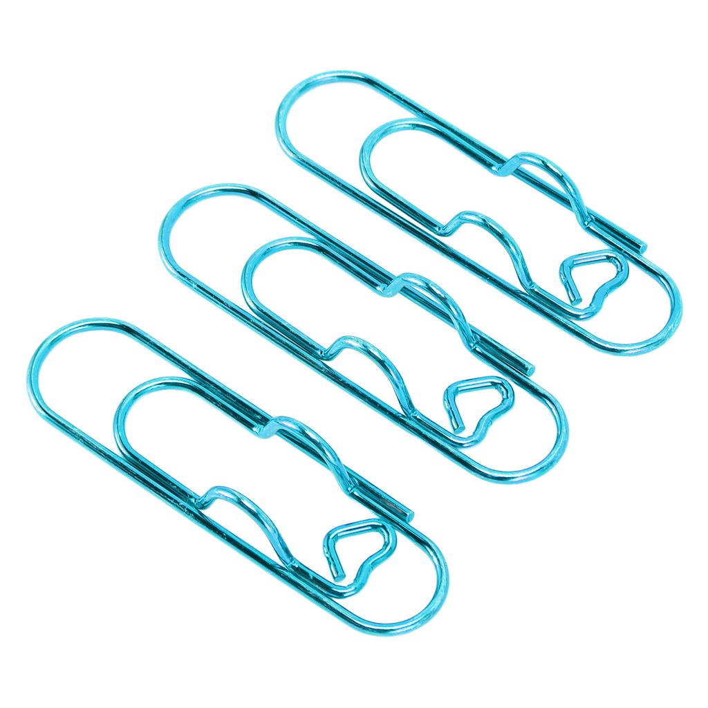 30Pcs Metal Pen Clips Stainless Steel Multifunction Portable Metal Pen Paperclip Pen Clip Holder