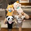Sensory Toys Animal Plush Hand Puppet Firewood Dog Hand Finger Story Puppet  Gifts