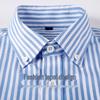 Herre Stripet Strykefri Langermet Skjorte—Vår/Sommer Kolleksjon