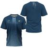 Unisex Schnelltrocknendes Sport-T-Shirt, Atmungsaktives Rundhals-Oberteil zum Laufen, Training, Fitness, Tägliches Tragen im Freien, Lässige Streetwear