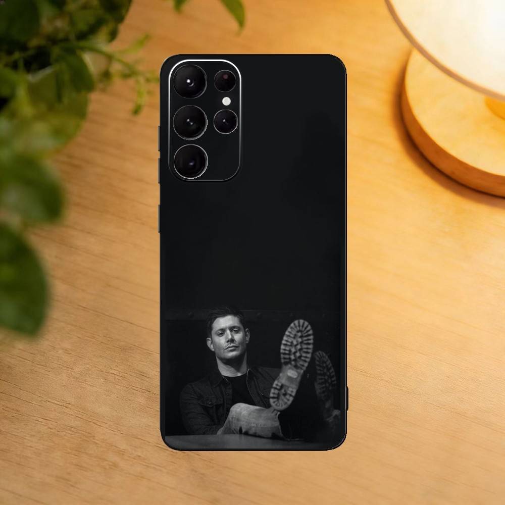 J-Jensen Ackles D-Dean Winchester phone Case For Samsung S25,24,21,22,23,30,Ultra,20,Plus,Fe,Lite,Note Soft Black Cover