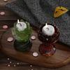 Lotus Mirror Candle Holder Resin Molds Tray Silicone Molds for Resin Epoxy Casting Mold for DIY Candlestick Jewelry