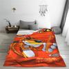 Cheetos Hot Snack Decke Cartoon Flanell Überwurfdecke Sommer Klimaanlage Dekoration Ultra-Weich Warm Bettüberwürfe