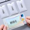 3pcs Bank Card Anti-theft Card Holder Anti-demagnetization ID Card Holder