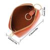 Fashion Car Key Storage Bag Simple Car Key Protect Cover Key Ring Zipper Key Holder  Car
