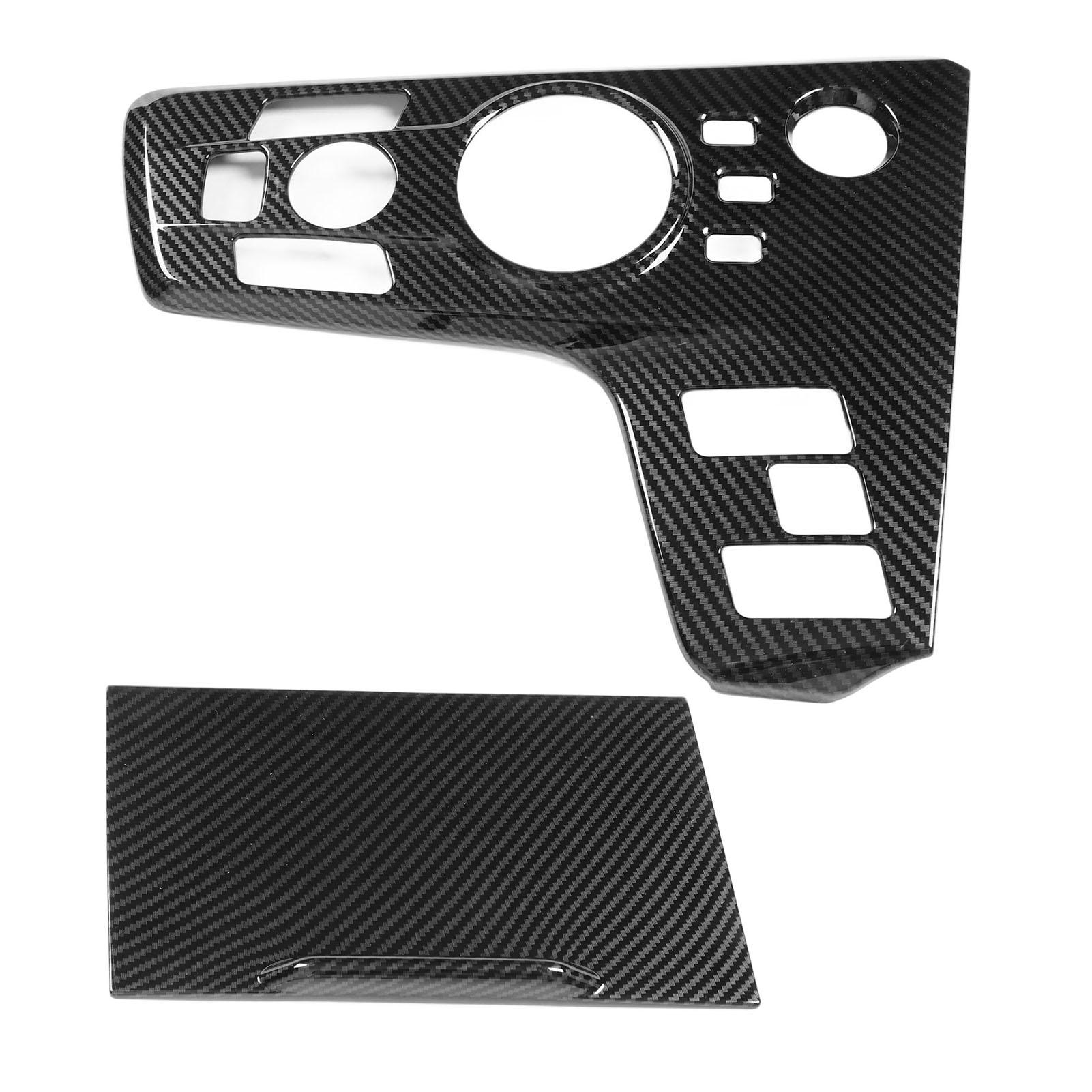 Koogeelife Unisex Gear Box Trim Panel Center Console Cover Carbon Fiber Style Replacement For Kia Sportage Nq5 2022+ Lhd